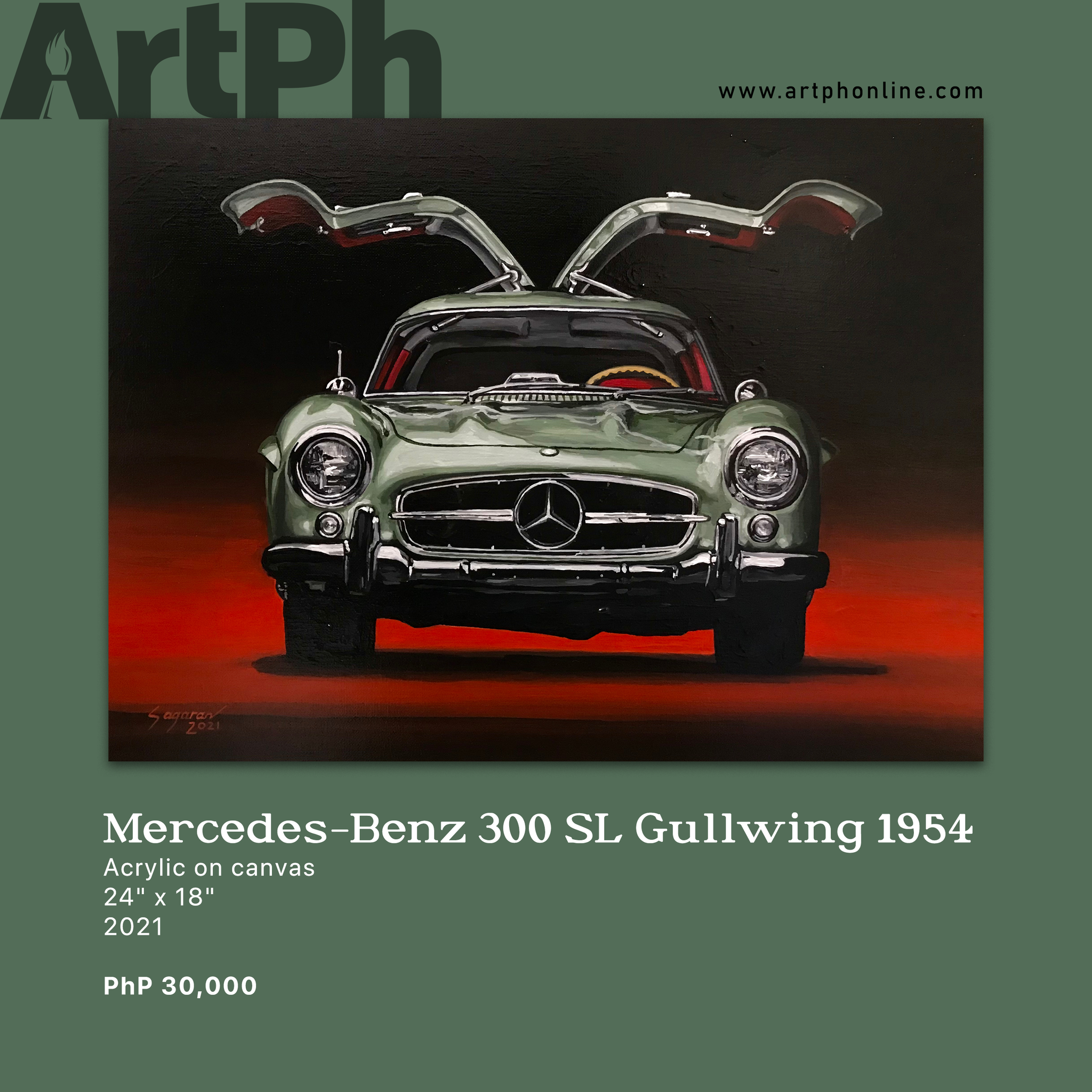 Mercedes-Benz 300 SL Gullwing Prototype 1954 Front